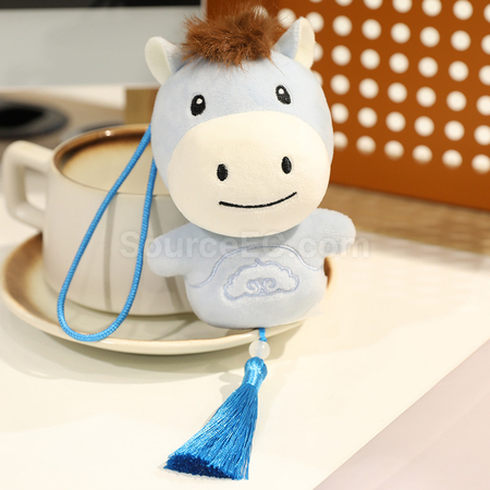 客製化小馬掛件吉祥毛絨馬仔禮品