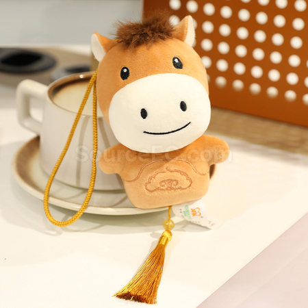 客製化小馬掛件吉祥毛絨馬仔禮品