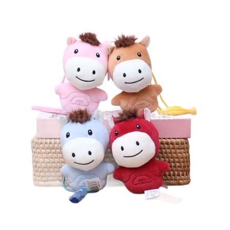 客製化小馬掛件吉祥毛絨馬仔禮品