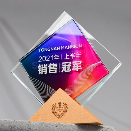 客製化水晶獎座禮品