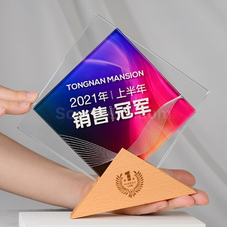 客製化水晶獎座禮品