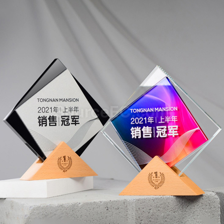 客製化水晶獎座禮品