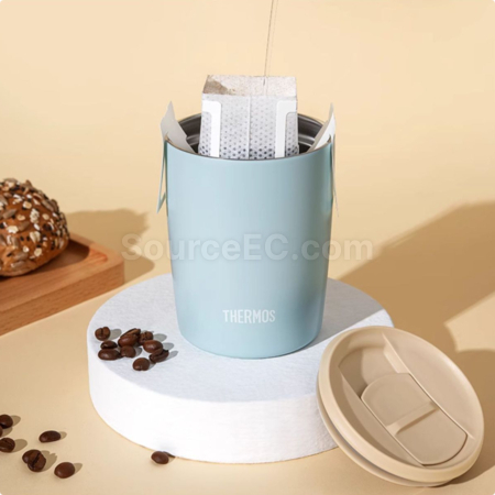 客製化THERMOS膳魔師攜帶保冷保溫咖啡杯禮品