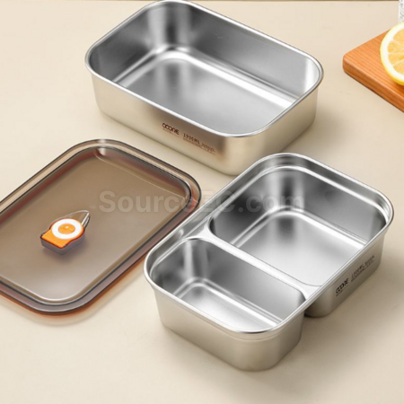 客製化316L不鏽鋼密封餐盒禮品