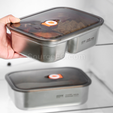 客製化316L不鏽鋼密封餐盒禮品