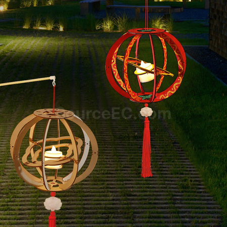 客製化中秋手提滾燈/花燈燈籠禮品
