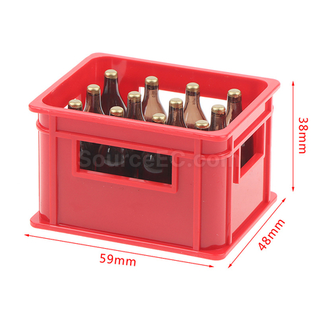 客製化迷你仿真模型啤酒箱禮品