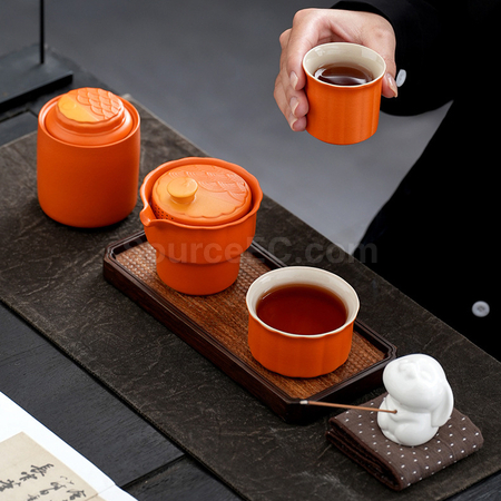 客製化好月圓茶具套裝禮品