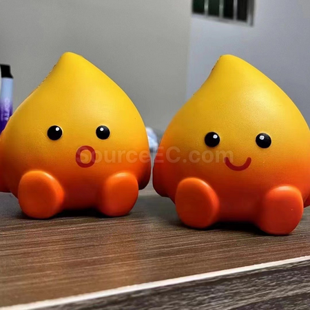 客製化可客製logo小火人捏捏樂/減壓慢回彈玩具禮品