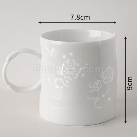 客製化陶瓷玲瓏馬克杯禮品