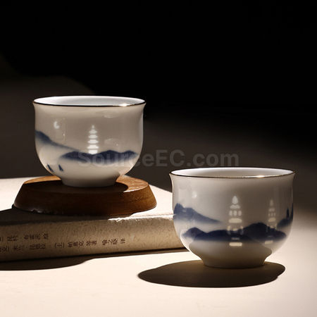客製化陶瓷玲瓏玲瓏茶具套組禮品