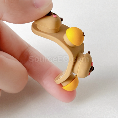 客製化卡皮巴拉數據線理線器禮品