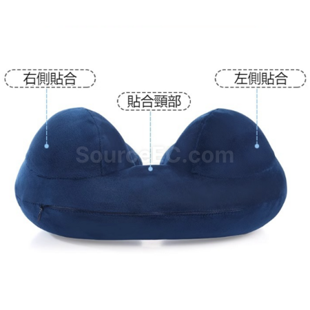 客製化按壓充氣U型頸枕禮品