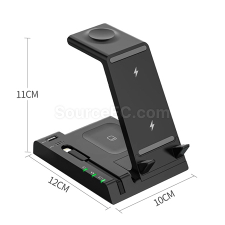 客製化六合一無線充電支架座禮品