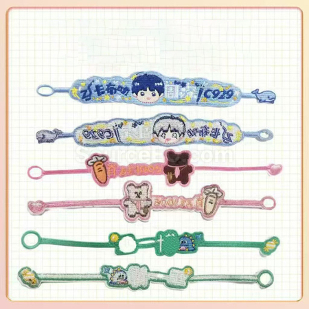 客製化刺繡手環手鏈禮品