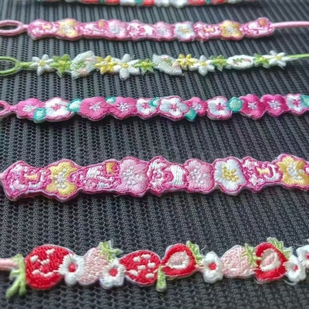 客製化刺繡手環手鏈禮品