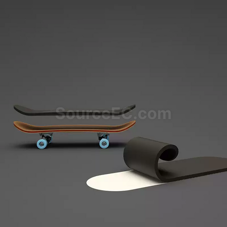客製化磨砂指尖滑板禮品