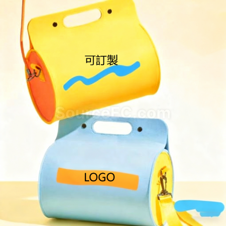 客製化圓筒手提毛氈包禮品