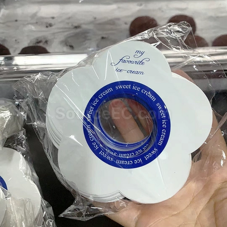 客製化冰淇淋防滴紙托禮品