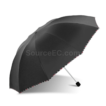 客製化天堂三摺包邊10骨廣告雨傘禮品