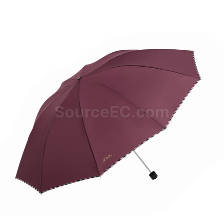 客製化天堂三摺包邊10骨廣告雨傘禮品