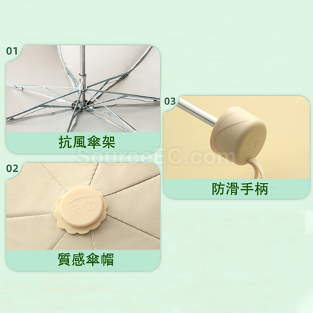 客製化天堂三摺廣告雨傘禮品
