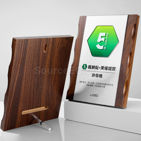 客製化仿木獎牌 禮品