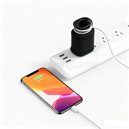 客製化充電器保護套繞線器禮品