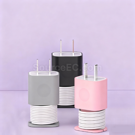 客製化充電器保護套繞線器禮品