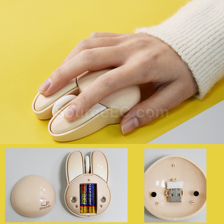客製化兔兔無線滑鼠禮品