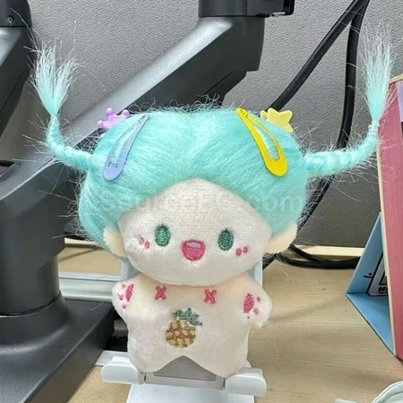 客製化可扎頭發包包掛件禮品