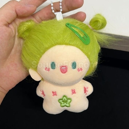 客製化可扎頭發包包掛件禮品