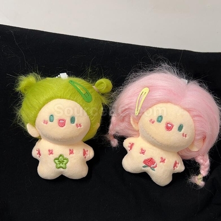 客製化可扎頭發包包掛件禮品
