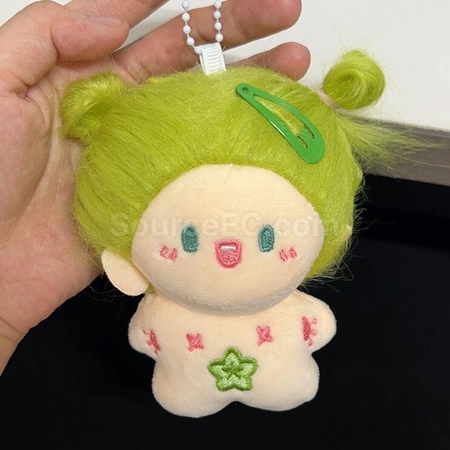 客製化可扎頭發包包掛件禮品