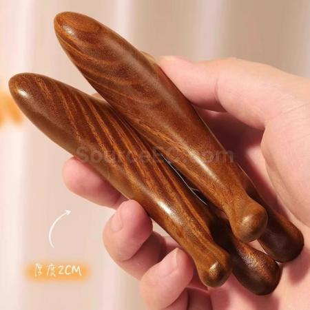 客製化多功能四合一檀木按摩梳禮品