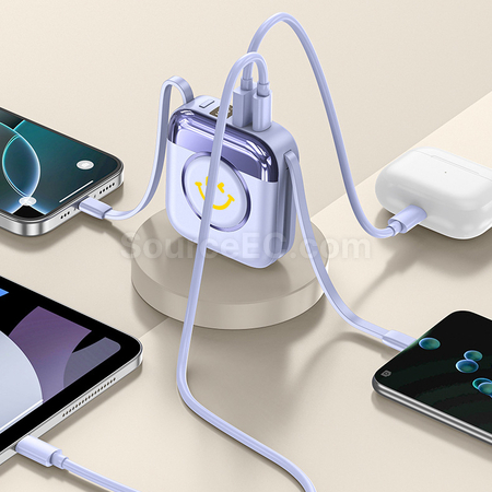 客製化笑臉行動電源禮品