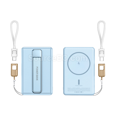 超薄磁吸無線行動電源