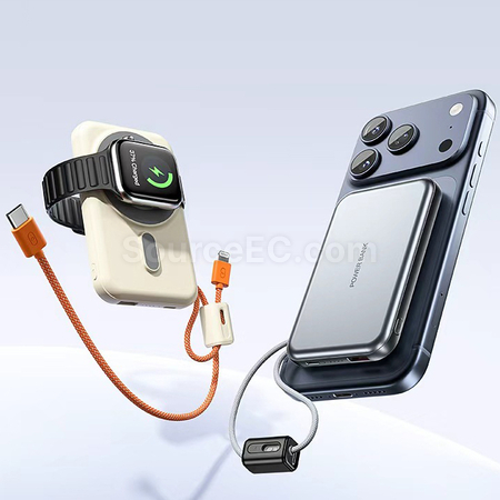 客製化三合一磁吸行動電源禮品