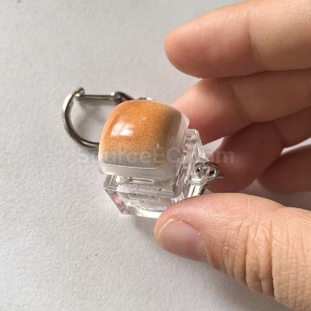 客製化焦糖麵包指尖減壓按鍵禮品