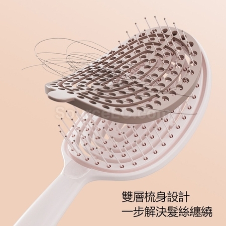 客製化蓬鬆按摩氣墊自清潔纏梳禮品