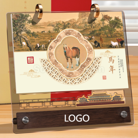 客製化壓克力桌面日曆禮品