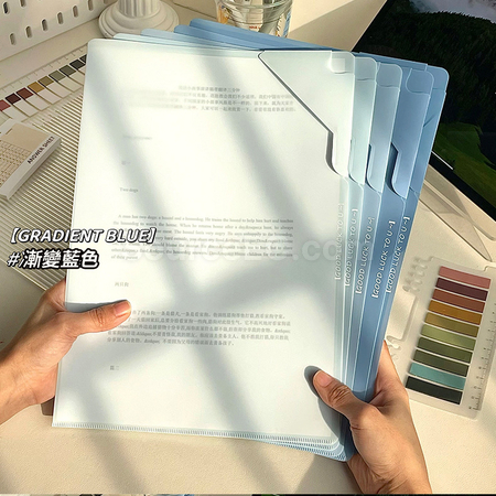 客製化A4擋片資料夾禮品