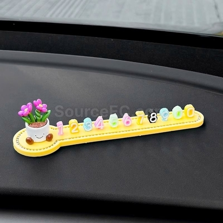 客製化立體公仔簡單款汽車號碼牌禮品