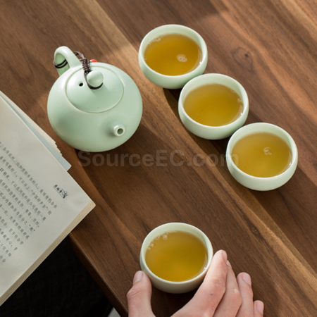 客製化便攜旅行陶瓷茶具套裝禮品