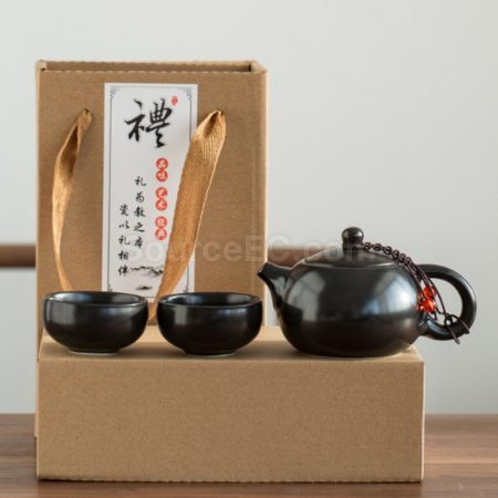客製化便攜旅行陶瓷茶具套裝禮品
