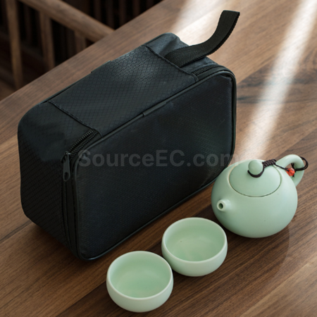 客製化便攜旅行陶瓷茶具套裝禮品