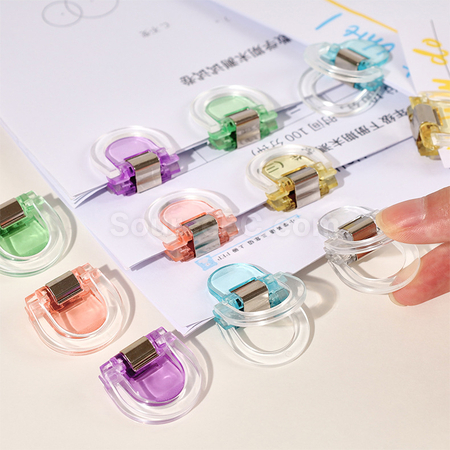客製化透明長尾夾禮品