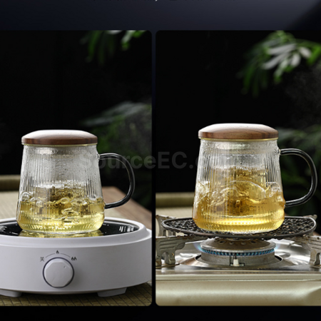 客製化玻璃茶水分離泡茶杯禮品