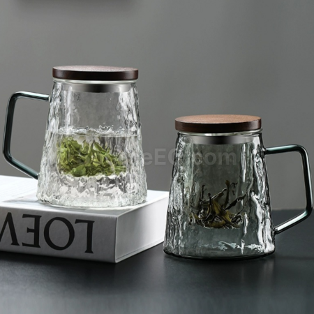 客製化玻璃茶水分離泡茶杯禮品