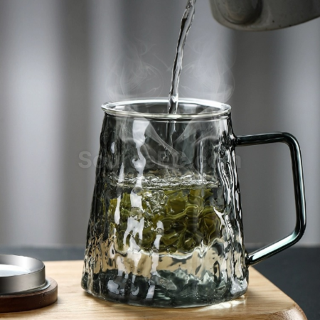 客製化玻璃茶水分離泡茶杯禮品